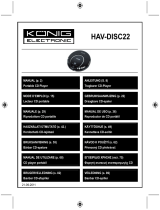 König HAV-DISC22 Manual de utilizare