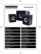 König Speaker Set 2.1 Specificație