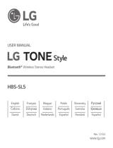 LG HBS-SL5 Manual de utilizare