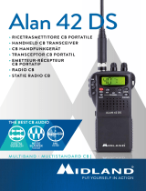 Midland Alan 42 DS CB Portable AM/FM Multi Bande Radio Émetteur-Récepteur Manualul proprietarului