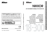 Nikon AF-S DX NIKKOR 18-300mm f/3.5-5.6G ED VR Manual de utilizare