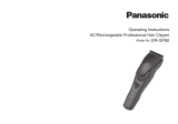 Panasonic ER-GP80 Manualul proprietarului