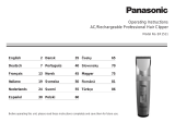Panasonic ER1511 Manualul proprietarului