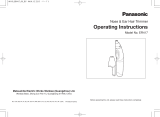 Panasonic ER417 Manualul proprietarului