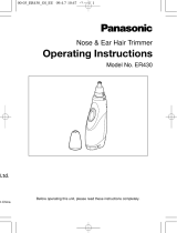 Panasonic ER430 Manualul proprietarului