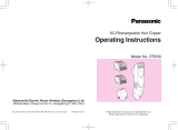 Panasonic ER-508 Manual de utilizare