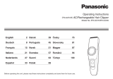 Panasonic ERGC70 Instrucțiuni de utilizare