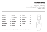 Panasonic ERGY10 Manualul proprietarului