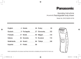 Panasonic ERGY30 Instrucțiuni de utilizare