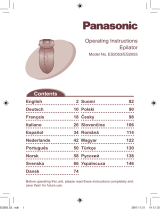 Panasonic ES2053 Manualul proprietarului