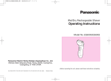 Panasonic ES6003 Manualul proprietarului