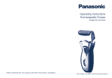 Panasonic ES-7101 Manualul proprietarului