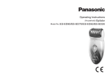 Panasonic ESED90 Instrucțiuni de utilizare