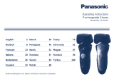 Panasonic ESGA21 Manualul proprietarului