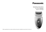 Panasonic ESWD92 Manualul proprietarului