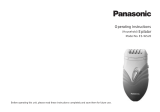 Panasonic ESWS20 Instrucțiuni de utilizare