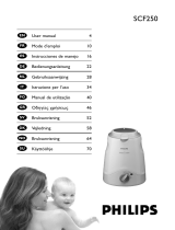 Philips scf250 ultrasnelle flessenwarmer Manualul proprietarului