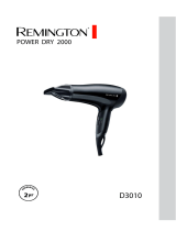 Remington Power Dry 2000 Manualul proprietarului