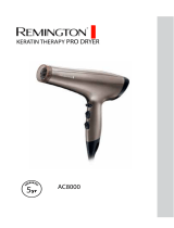 Remington Keratin Therapy Pro Dryer AC8000 Manual de utilizare