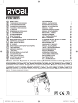Ryobi EID750RS Manual de utilizare