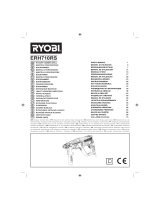 Ryobi ERH710RS Manual de utilizare