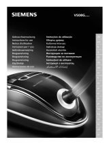 Siemens VS08G2226/09 Manual de utilizare