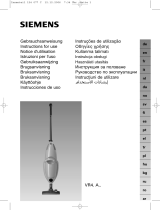 Siemens VR40A20 Manual de utilizare