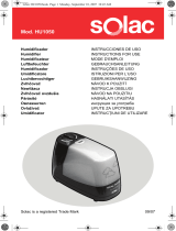 Solac HU1050 Manualul proprietarului