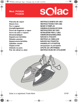 Solac PV2020 Instrucțiuni de utilizare