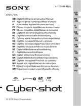Sony cyber shot dsc h55 Manual de utilizare