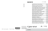 Sony Cyber-Shot DSC W610 Manualul utilizatorului