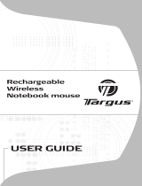 Targus Rechargeable Wireless Notebook Mouse Manual de utilizare