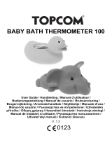 Topcom Baby Bath Thermometer 100 Elephant Manual de utilizare