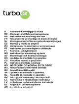 Turboair ARENA 60X100/LX/A/IX Manualul utilizatorului