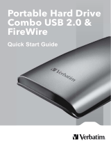 Verbatim Portable Hard Drive Combo USB Manual de utilizare