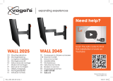 Vogel's TURN WALL2145 W Manual de utilizare