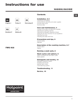 HOTPOINT/ARISTON FMG 622 B EU.M Manualul utilizatorului