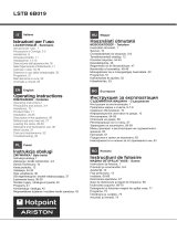 HOTPOINT/ARISTON LSTB 6B019 EU Manualul utilizatorului