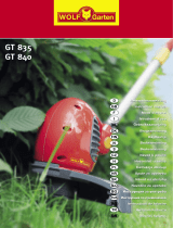Wolf Garten GT 835 Manual de utilizare