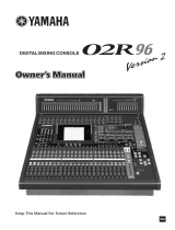 Yamaha 02R96 Manualul proprietarului