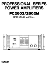 Yamaha PC2602 Manualul proprietarului