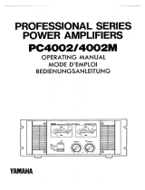 Yamaha PC4002 Manualul proprietarului