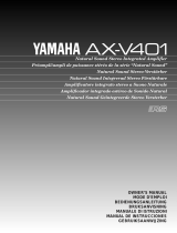 Yamaha AX-V401 Manualul proprietarului