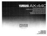 Yamaha AX-440 Manualul proprietarului