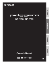 Yamaha NP-V80 Manualul proprietarului