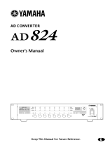 Yamaha AD824 Manualul proprietarului