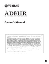Yamaha AD8HR Manualul proprietarului
