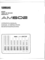 Yamaha AM602 Manualul proprietarului