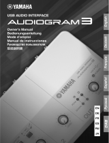 Yamaha Audiogram3 Manualul proprietarului