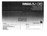 Yamaha AV-35 Manualul proprietarului
